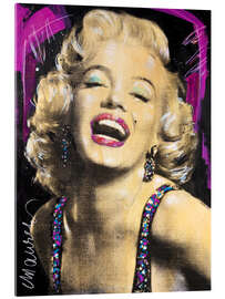 Acrylic print  Marilyn Monroe Pop Art - Sid Maurer