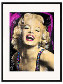 Gerahmter Kunstdruck Marilyn Monroe Pop Art