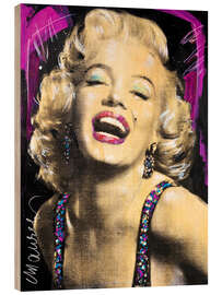 Trätavla Marilyn Monroe Pop Art