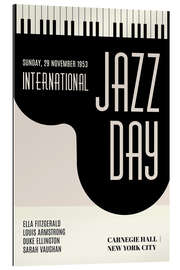 Gallery print Jazzy Days, white