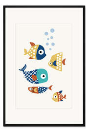 Gerahmter Kunstdruck Little Friends