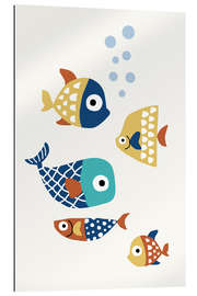 Stampa su plexi-alluminio Little Friends