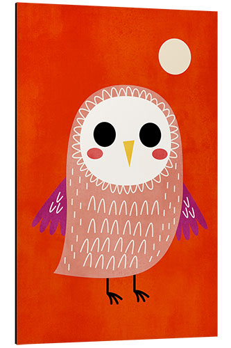 Tableau en aluminium Little Owl