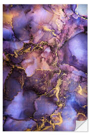 Selvklebende plakat Amethyst