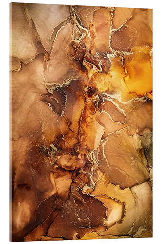 Tableau en verre acrylique Amber