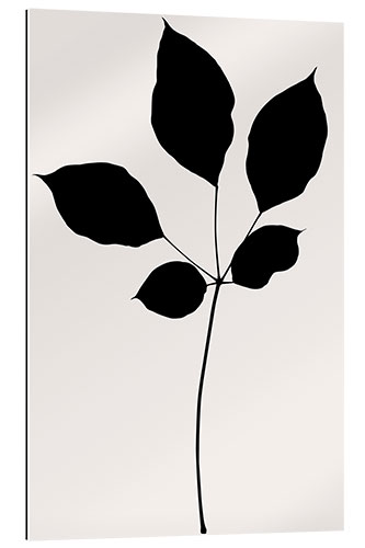 Gallery print Maroon Leaf