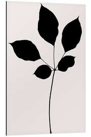 Magnettafel Maroon Leaf