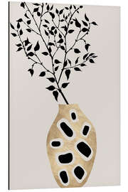 Magnettafel Monochromatic Plant