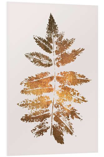 Foam board print Oak Leaf Print