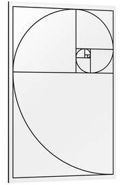 Magnettafel Proportio Devina, weiß