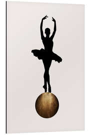 Tableau en aluminium Prima Ballerina