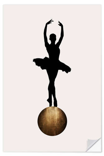 Wandsticker Prima Ballerina