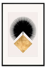 Gerahmter Kunstdruck Shape No. 14