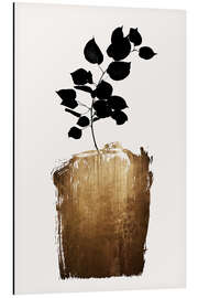 Magnettafel Scabiosa gold