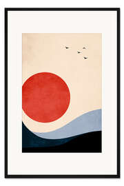 Gerahmter Kunstdruck Seaside Memories