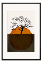 Gerahmter Kunstdruck Sunny days of silence