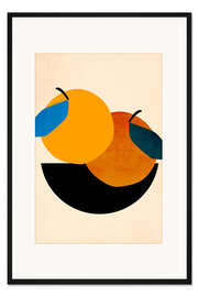 Gerahmter Kunstdruck Two Apples