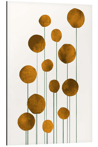 Tableau en aluminium Waterflowers No. 3