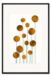 Gerahmter Kunstdruck Waterflowers No. 3