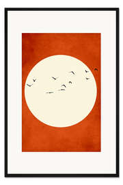 Gerahmter Kunstdruck Warming Feelings