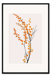 Gerahmter Kunstdruck Wild Berries