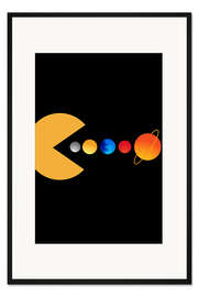 Gerahmter Kunstdruck Yam Yam!