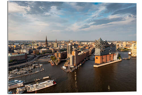 Gallery print Hamburg in the evening