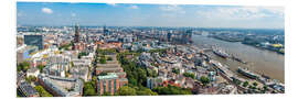 Tableau en PVC Hamburg panorama