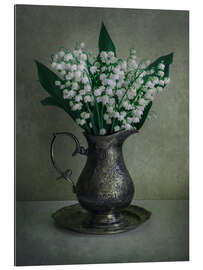 Galleritryk Bouquet of fresh lily of the valley