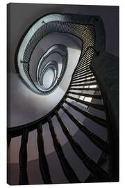 Stampa su tela Modern spiral staircase