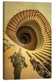 Canvas print Golden Staircase