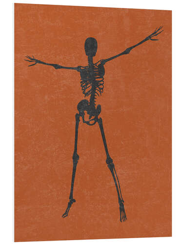 Stampa su PVC Dancing Skeleton II