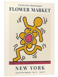 Foam board print Flower Market New York II