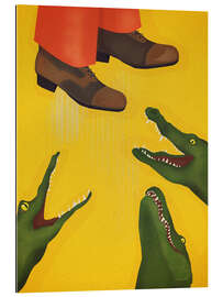 Gallery print Crocodiles eat you