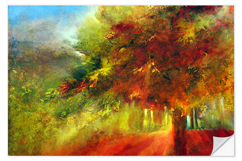 Sticker mural Autumn tree