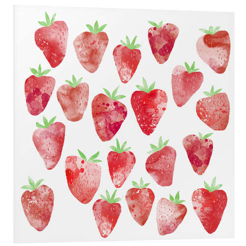 Foam board print Strawberries