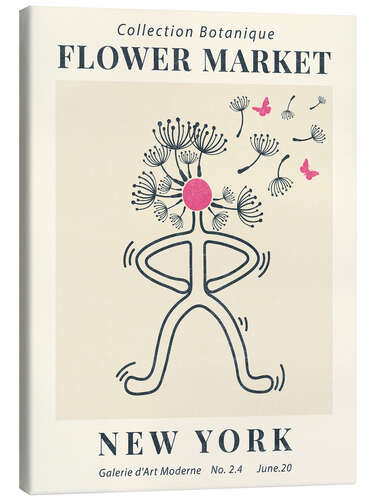 Canvas print Flower Market New York III