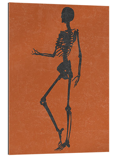 Galleritryk Halloween skeleton