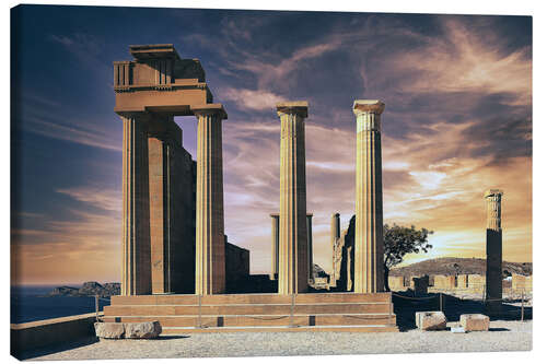 Canvastavla Acropolis in Rhodes