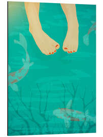 Magnettafel Faule Sommertage