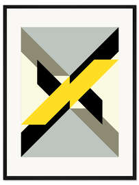 Gerahmter Kunstdruck Flackern