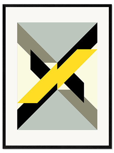 Impresión de arte enmarcada Flicker