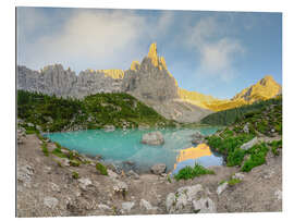 Gallery print Sorapis Dolomiten Lake