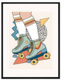 Gerahmter Kunstdruck Los geht's II