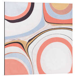 Magnettafel Flüssige Ringe I