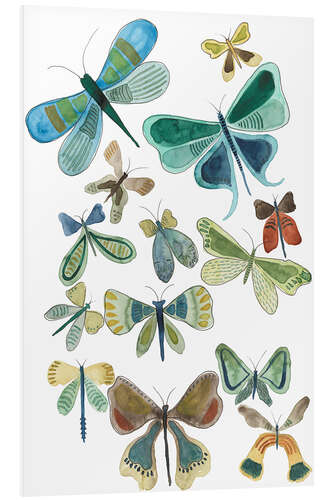 Quadro em PVC Wings galore I