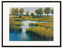 Framed art print Swamp landscape III