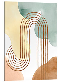 Tableau en plexi-alu Spring Shapes I