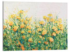 Magnettafel Blühender Garten III