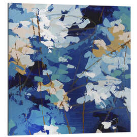 Magnettafel Wellen im stillen Wasser IV